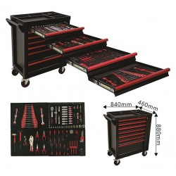 Carrito con 290pzas 7+1...